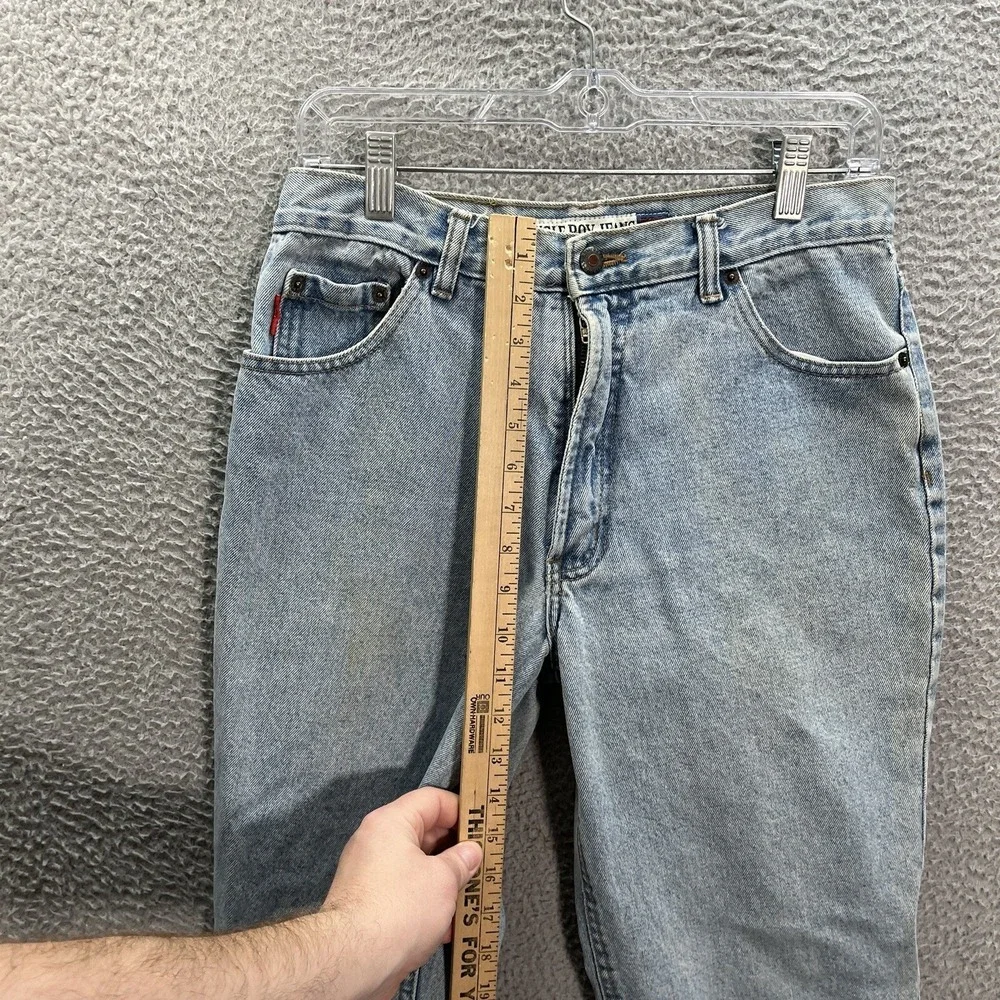 Vintage Bugle Boy Jeans‎ Mens 31x30 Blue Denim Grunge Skater 1990s Y2K Thrasher